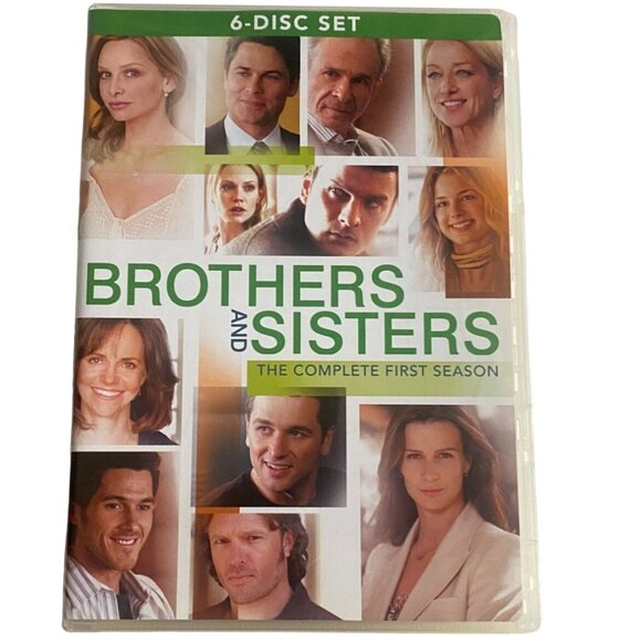 Brothers And Sisters 6 Disc Set-The Complete First Season-GUC - Picture 1 of 7